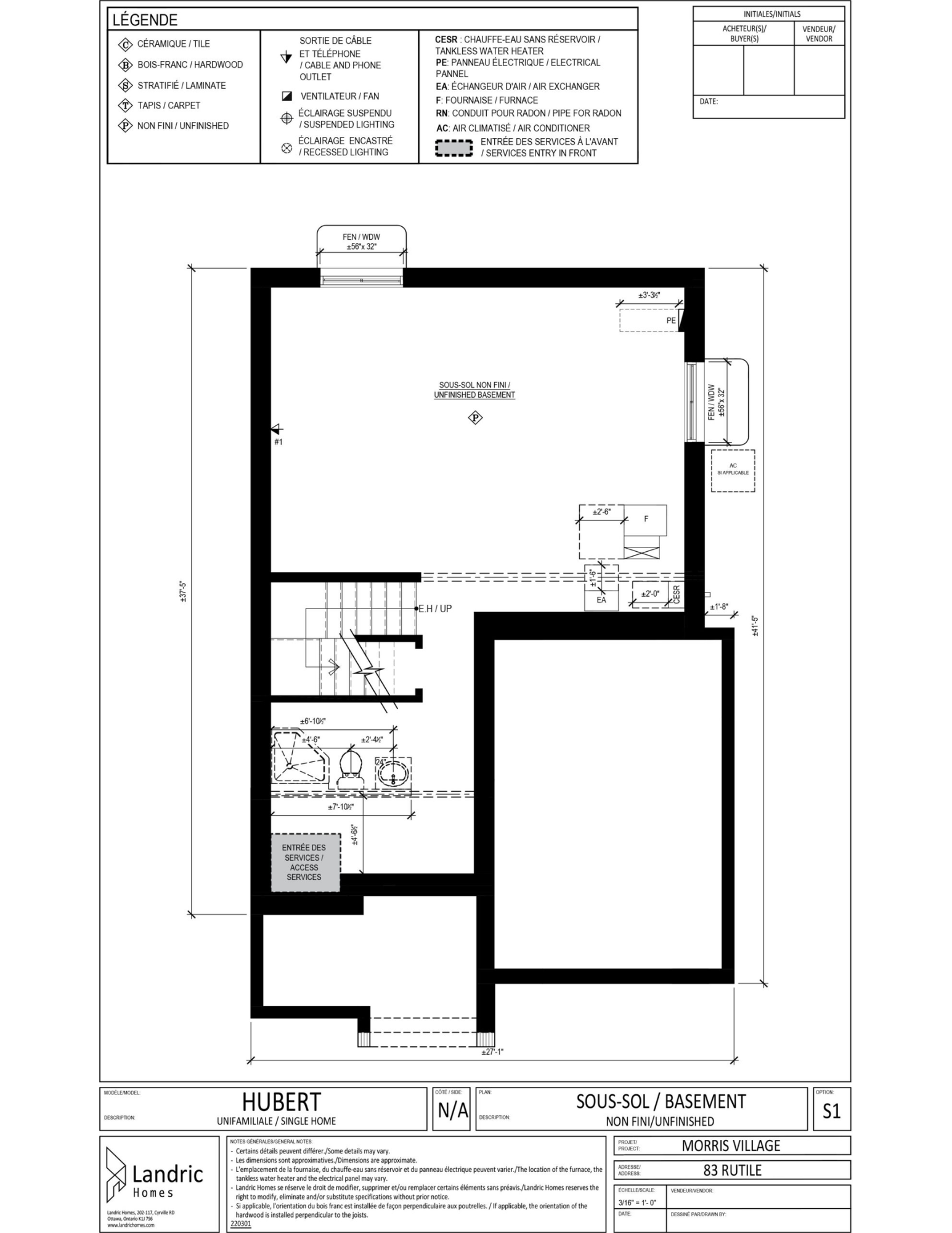 Beaumont, Morris Village floor plans (1)