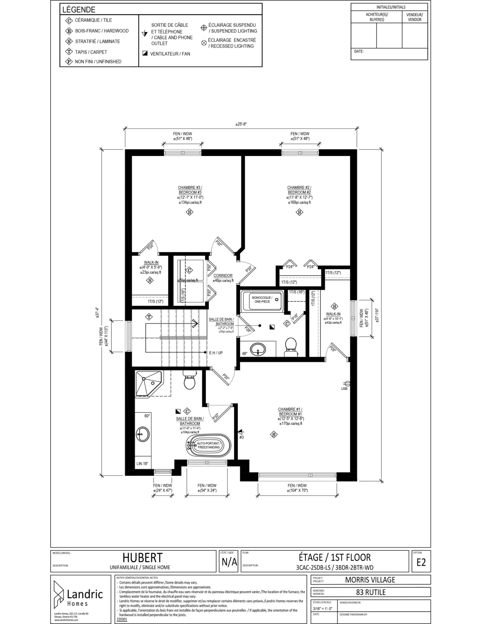 Beaumont, Morris Village floor plans (2)